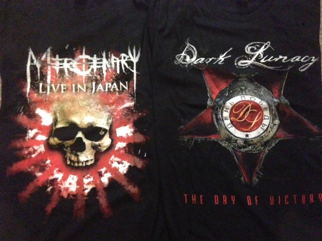 Mercenary - Japan Tour Official T-Shirt : S