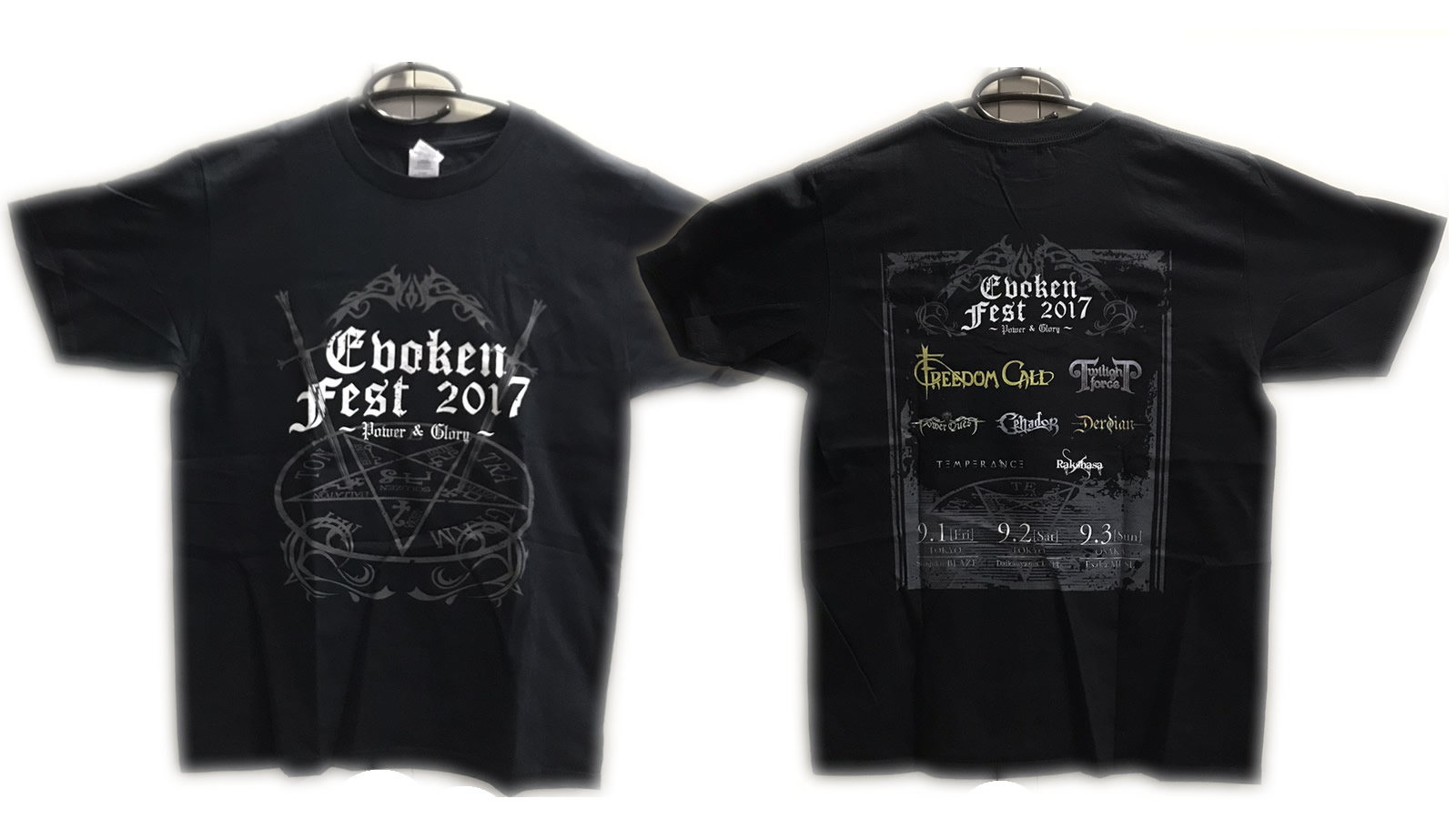 Evoken Fest Official TS 2017 - XL
